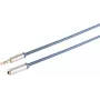 3.5 mm garso kabelis ShiverPeaks 30805-1.5-MHQ-SLIM chromuotas metalinis plonas linijinis 1,5 m