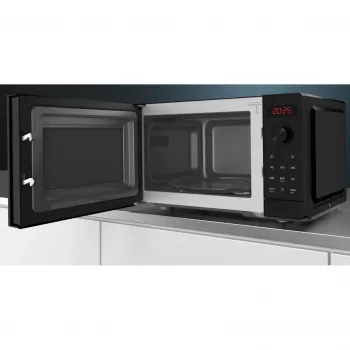 Siemens iQ300 FF023LMB2 mikrobangų krosnelė juoda 20 L 800 W