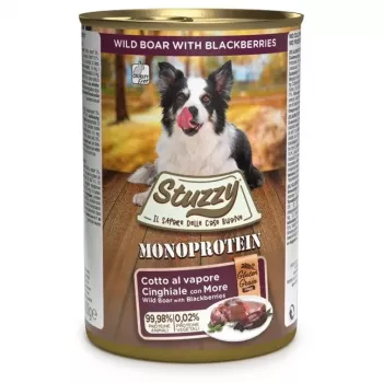 STUZZY Monoprotein Šerno mėsa – šlapi šunų ėdalai – 400 g