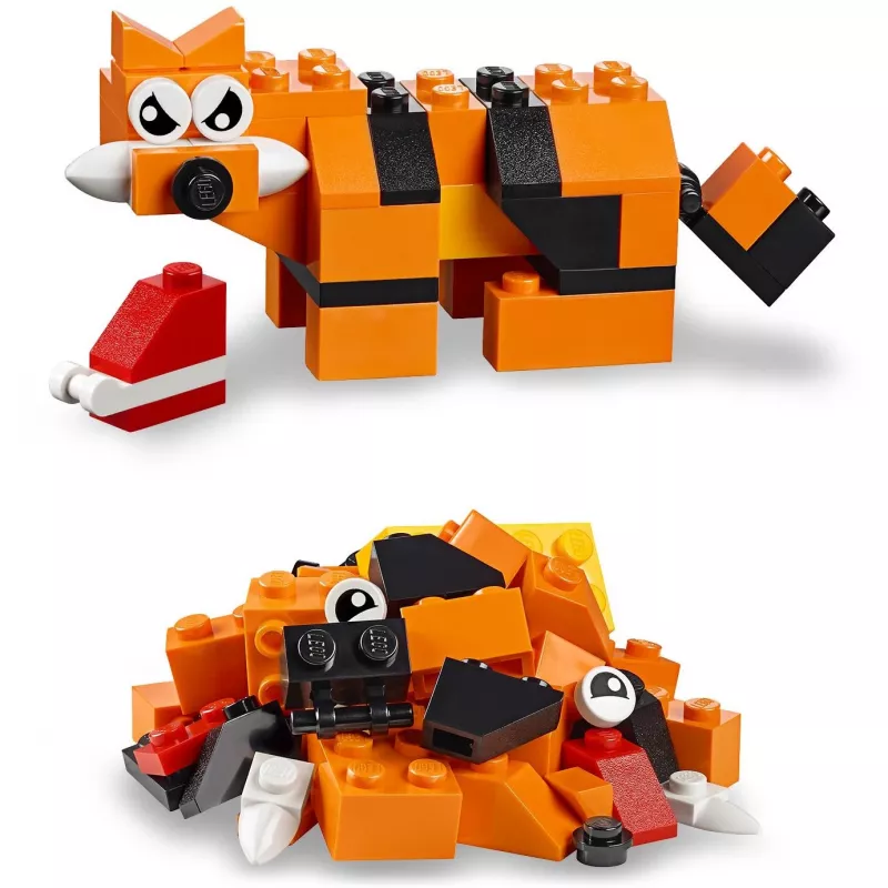 LEGO 10696 Classic Vidutinė kūrybinė plytų dėžė su lengvu laikymu, spalvingos plytos, statybų rinkinys žaislams vaikams, berniukams ir mergaitėms nuo 4 metų