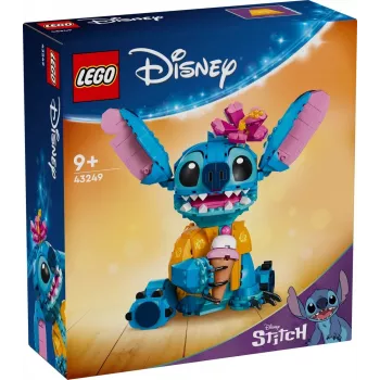 LEGO | Disney Stitch statybinis žaislas su ledų kūgiu 43249