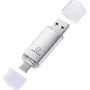 Renkforce RF-USBOS-220 USB atmintukas 32 GB Sidabrinis RF-6684362 USB-A, USB-C®