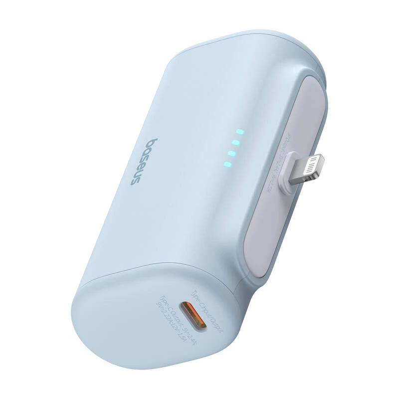 Nešiojamas įkroviklis Baseus Compact IP 5000mAh 20W (mėlyna)