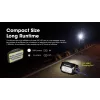 Nitecore NU30 – LED galvos žibintas 500 liumenų, USB įkrovimas, raudona šviesa