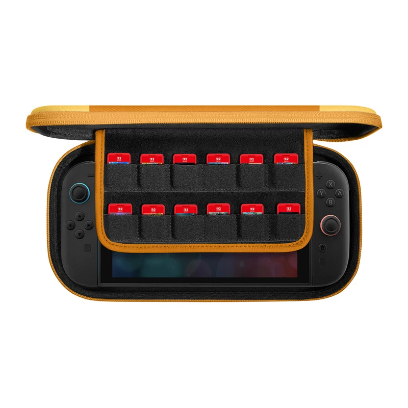 Plonas apsauginis dėklas Tomtoc FancyCase-G05, skirtas Nintendo Switch 2, geltonas