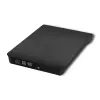 Išorinis USB 2.0 SATA optinių diskų dėklas Qoltec 51863 juodas