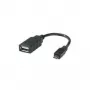 ROLINE USB 2.0 laidas, USB 2.0 Micro B - A tipo BU, OTG 0,15 m (11.02.8311)