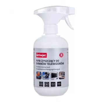 Valymo purškalas įrangai ActiveJet AOC-028 500 ml – LCD/LED/Plazma ekranams, purškiamas buteliukas