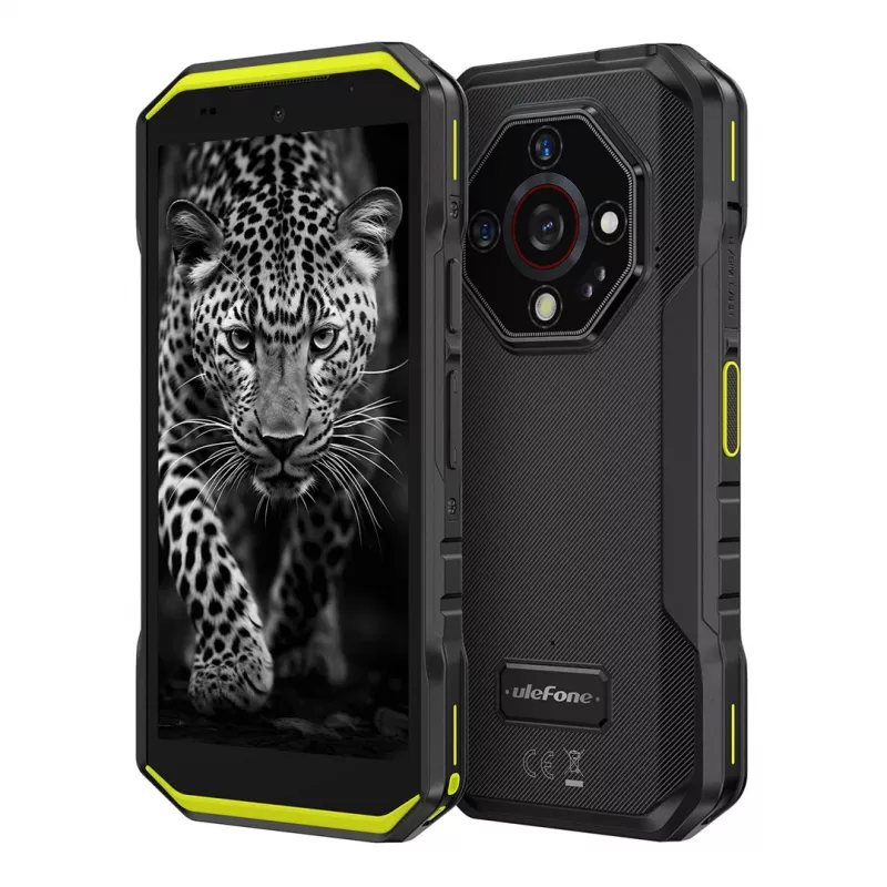 Išmanusis telefonas UleFone Armor X32 6,1 colio 6 GB RAM 128 GB atminties Ryškiai žalia, energijos klasė B