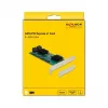 DeLOCK 8 prievadų SATA PCI Express x1 kortelė, žemo profilio formato
