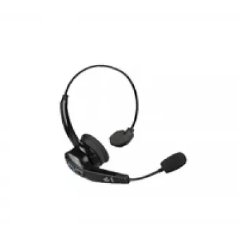 Zebra HS3100 belaidės ausinės su ausų lankeliu, biurui/skambučių centrui, Bluetooth, juodos