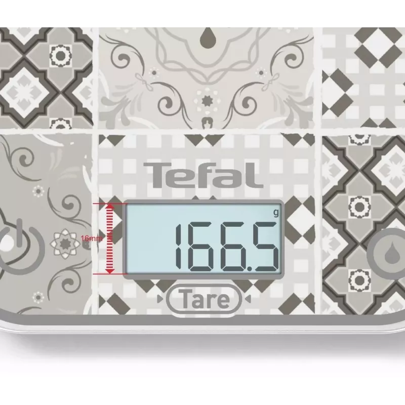 Virtuvinės svarstyklės Tefal Optiss Mozaik BC50D6V0