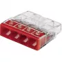 Wago terminalinis jungiklis 4 polių 0,5–2,5 mm² 24 A 400 V