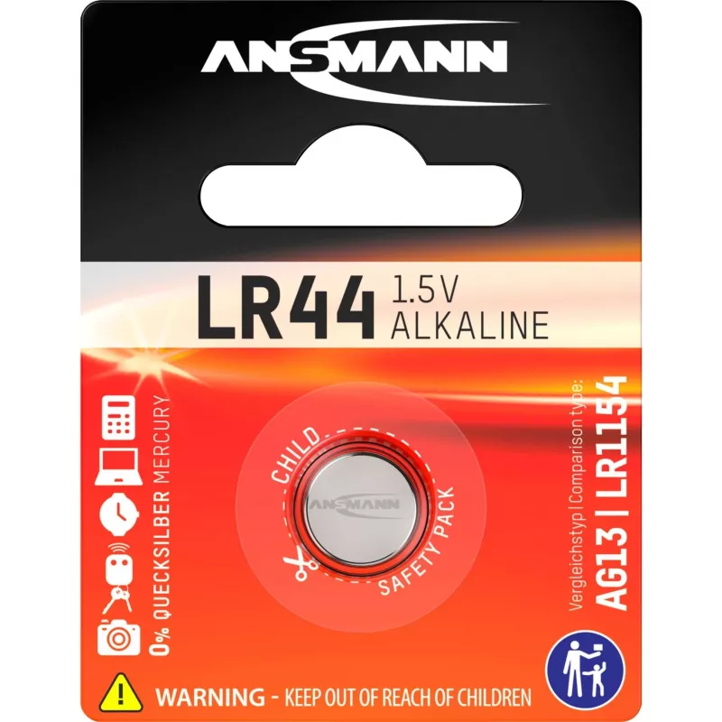 Vienkartinė baterija Ansmann LR 44