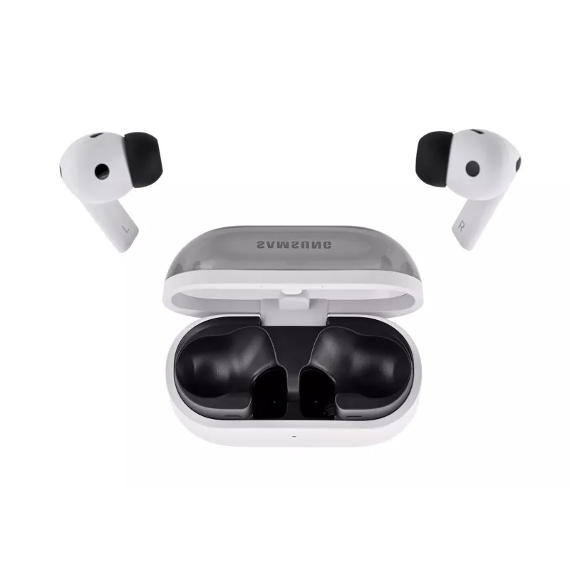 Belaidės ausinės Samsung Galaxy SM-R420NZAAEUE – Tikras stereo garsas, Bluetooth 5.4, IP54, ANC, 6 mikrofonai, 515 mAh dėklas