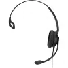EPOS I SENNHEISER IMPACT SC 238 - 200 serijos ausinės, ant ausų, laidinės, Easy Disconnect, juodos/sidabrinės (1000657)