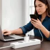 Sieninis USB-A adapteris, 5W, 5V/1A, 1xUSB-A, baltas