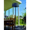 TunaBone elektrinis stovimas terasinis šildytuvas, dvigubos skaidrios halogeninės kaitinimo lempos | TB1821SH-01 | 2100 W | Juodas