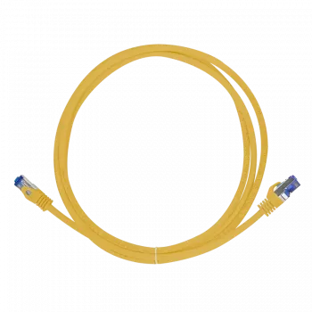 Logilink Professional Ultraflex jungiamasis kabelis – RJ-45 (kištukas) į RJ-45 (kištukas) – 50 cm – 6 mm – S/FTP – Cat.7 laidas (kabelis) / CAT 6a (jungtys) – halogenų neturintis, liejinis, su užkabos apsauga – geltonas