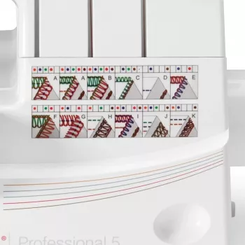 Siuvimo mašina overlock Singer 14T968, elektrinė, balta
