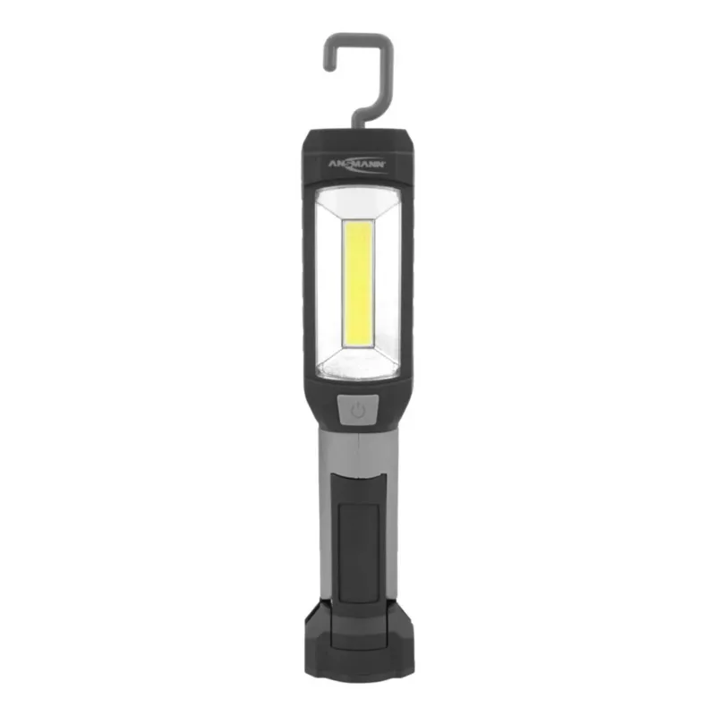 Ansmann WL230B, Žibintuvėlis, Juodas, Pilkas, IP20, COB LED, 2 lempos, 230 lm