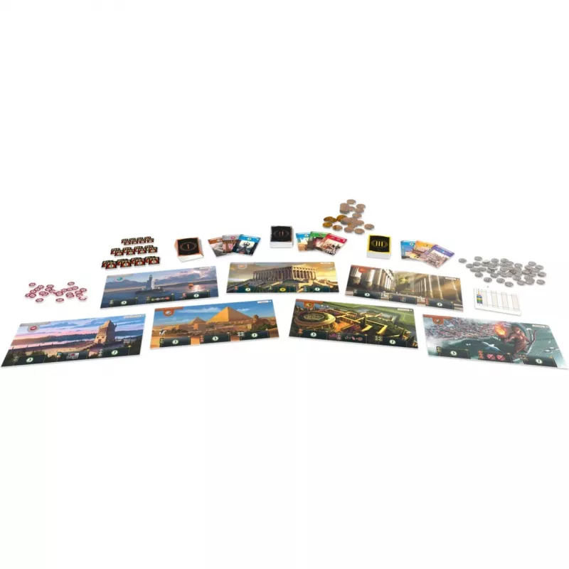 7 Wonders – pagrindinis žaidimas, naujas dizainas, Stalo žaidimų ekspertų metų žaidimas 2011