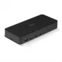 Lindy DST-Pro Universal belaidė stotelė nešiojamiesiems kompiuteriams, USB-C ir USB-A hibridinė, 4K HDMI, 2x4K (DP arba HDMI)