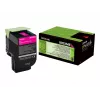 Toneras Lexmark 802XME rausvas (magenta) didelės išeigos 3000 puslapių