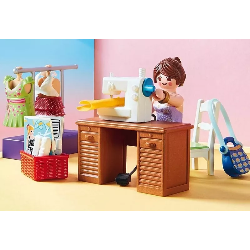 Playmobil Dollhouse 70208 Miegamasis su siuvimo kampeliu
