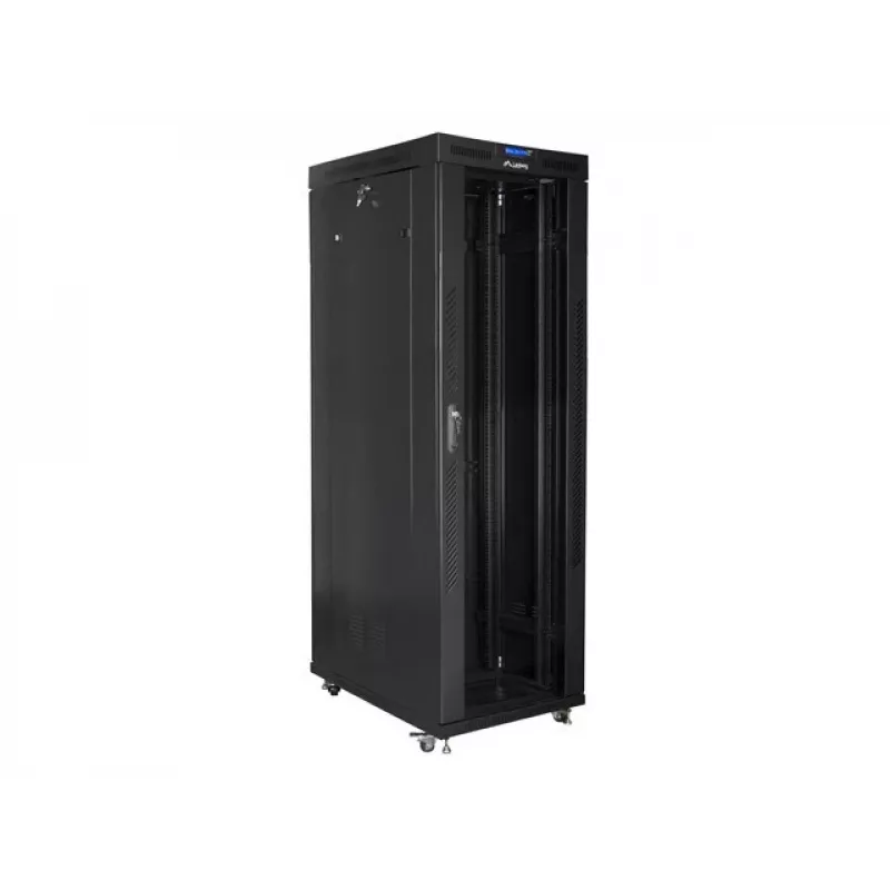 Stovas serveriui LANBERG FF01-8042-12BL 42U 19 colių 800×1000×2127,5 mm Juodas IP20 1200 kg