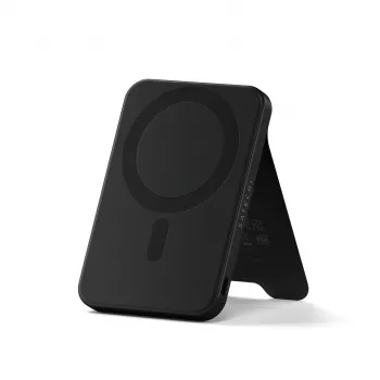 Satechi ST-B5Q2SK belaidžio įkrovimo power bank 5000 mAh juoda