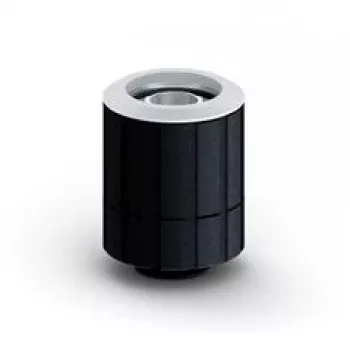 BitsPower tiesus jungtis G1/4 vyriška su sukamuoju jungtimi 16/10 mm — matinė juoda