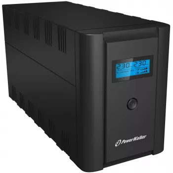 PowerWalker VI 1200 LCD/FR nepertraukiamo maitinimo šaltinis 1,2 kVA 600 W 4 kištukiniai lizdai