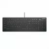 Medicininė klaviatūra CHERRY AK-C8112 USB QWERTZ vokiška juoda 105 klavišų