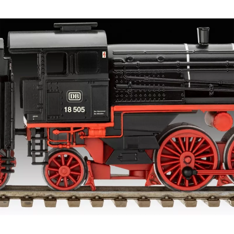 REVELL modelinis traukinys – ekspresinis garvežys BR18, mastelis 1:87