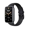Silicinė apyrankė FIXED, skirta Xiaomi Mi Smart Band 7 Pro – juoda, reguliuojama, atspari vandeniui