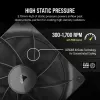Ventiliatorius Corsair iCUE LINK RX140 14 cm juodas 300-1700 RPM