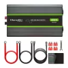Qoltec 51923 Grynosios sinusinės bangos keitiklis Monolith | 3000W | 6000W | 24V į 230V | LCD