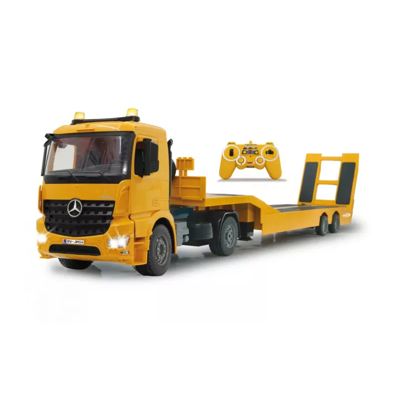 Radijo bangomis valdomas sunkvežimis Jamara Mercedes Arocs Flat Bed Truck