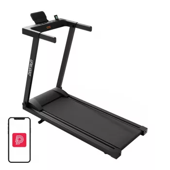 DeerRun A1 Pro Move + sulankstoma elektrinė bėgimo takelis (juoda)