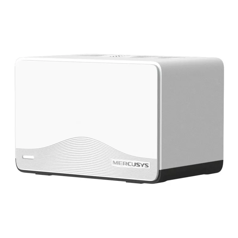 MERCUSYS Halo H27BE (3 vnt.) belaidis tinklo rinkinys, Wi‑Fi 6, dvejopos juostos 2,4/5 GHz, 3568 Mb/s, 3 LAN prievadai, vidinės antenos, baltas