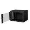Sieninis tinklo spintos stovas Digitus DN-19 07-U-SW, 7U, juodas