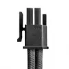 CableMod C-Series Pro ModMesh kabelių rinkinys Corsair Type 5 RMx Shift maitinimo šaltiniams, 2x 12V-2x6, StealthSense, anglies spalva, 65 cm