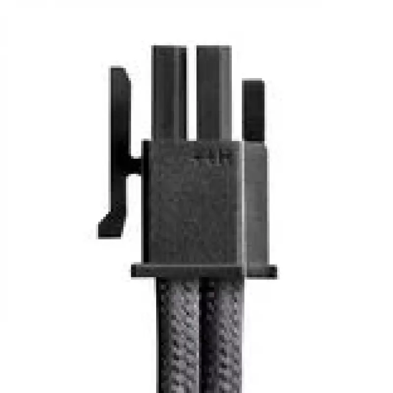 CableMod C-Series Pro ModMesh kabelių rinkinys Corsair Type 5 RMx Shift maitinimo šaltiniams, 2x 12V-2x6, StealthSense, anglies spalva, 65 cm