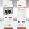 UNITEK Y-C474BK USB kabelis USB 3.2 Gen 1 (3.1 Gen 1) 1 m USB A USB C juodas