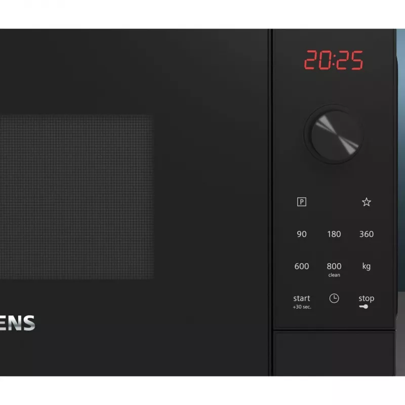 Siemens iQ300 FF023LMB2 mikrobangų krosnelė juoda 20 L 800 W