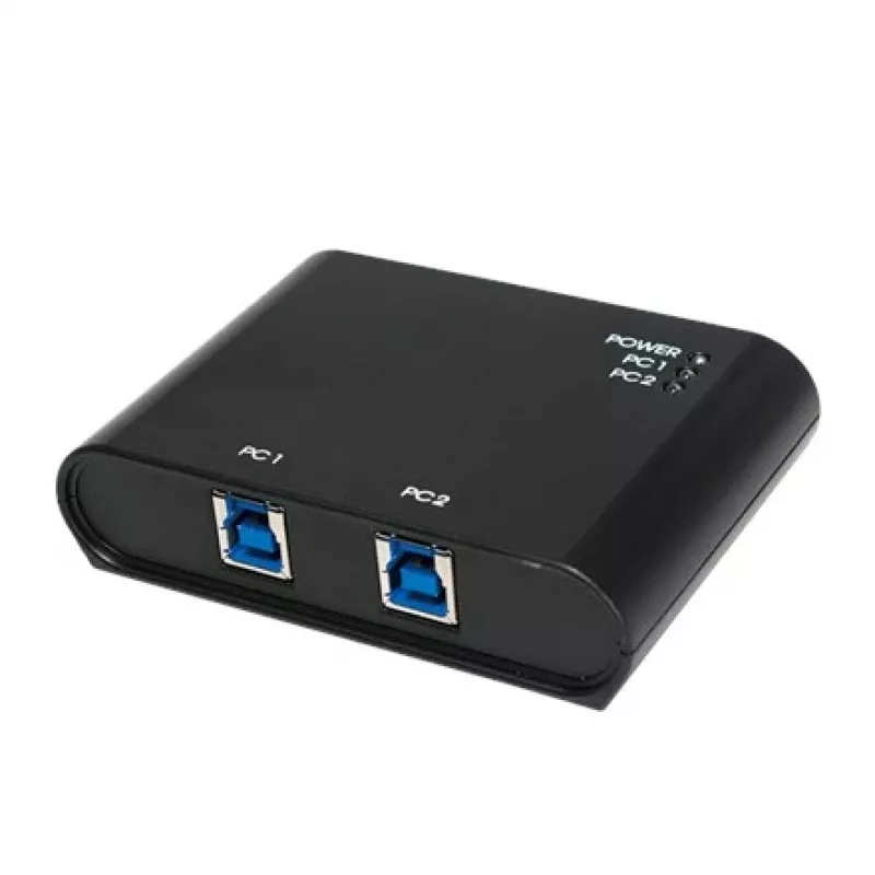 LogiLink UA0216 USB 3.0 perjungiklis, 2 kompiuteriai ir 1 USB įrenginys