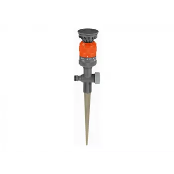 Gardena Comfort apskritas purkštuvas Vario ant kuolo