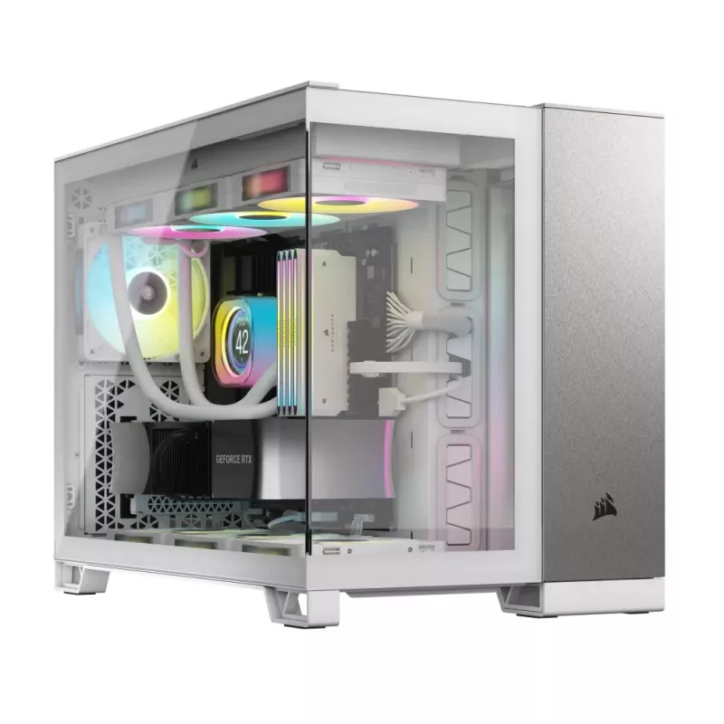 Kompjuterio korpusas Corsair CC-9011289-WW Midi Tower Pilka, Balta