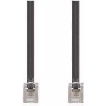 Telefono laidas e+p T 11 3 m permatomas juodas